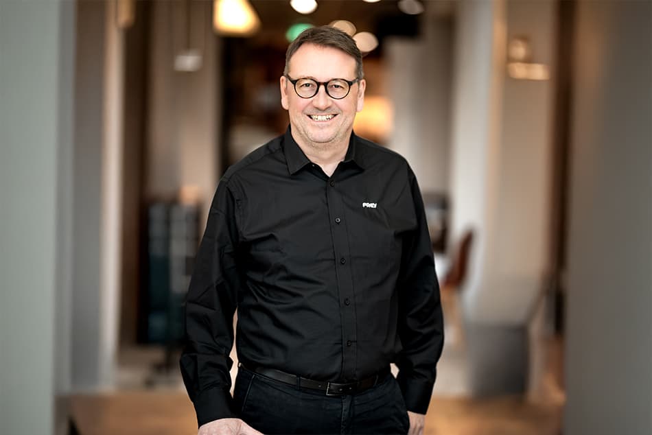 Portrait de Dieter Frey, gérant chez Frey