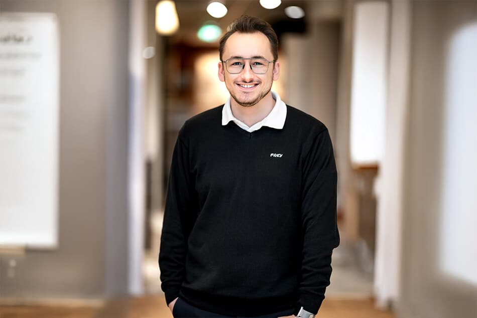 Portrait de Henrik Frey, digitalisation et marketing chez Frey