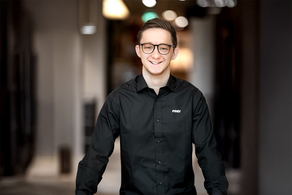 Portrait de Rico Frey, visualisation et conseil en escaliers chez Frey