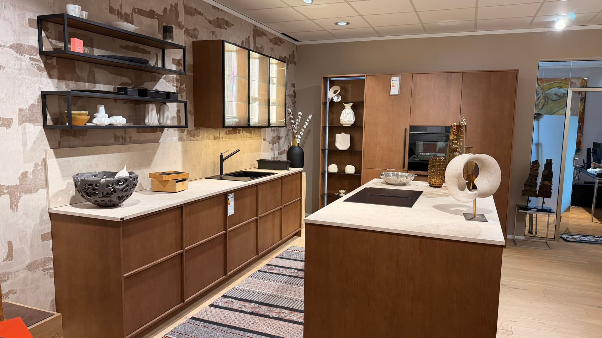 Façades EWE Nordic en bois véritable, chêne caramel — vue 2